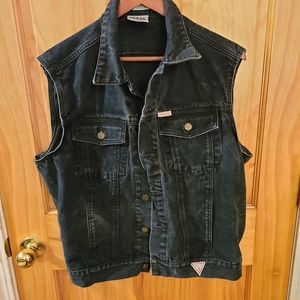 Vintage Denim Guess vest